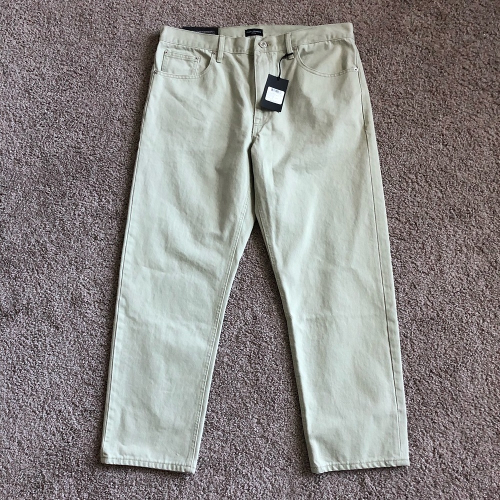 Club Monaco Jeans Womens Size 31 Relaxed Slim Crop Denim